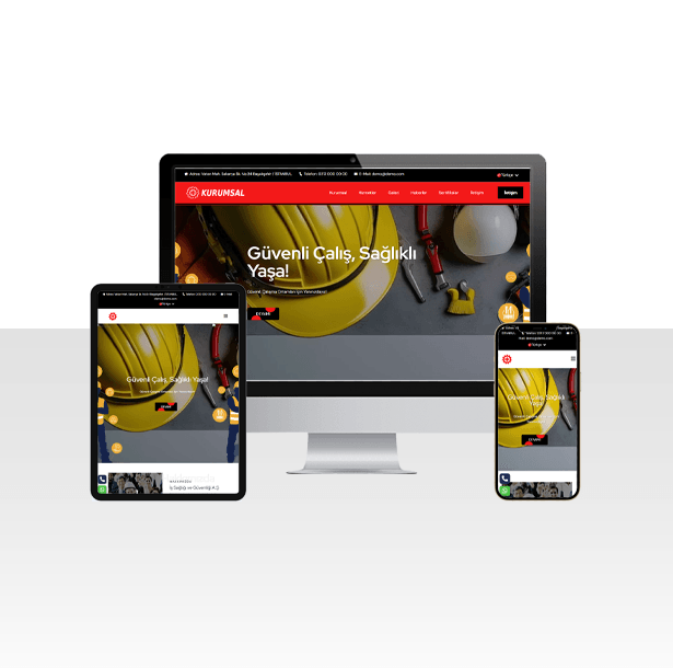 Ortak Sağlık ve Güvenlik Danışmanı Web Sitesi